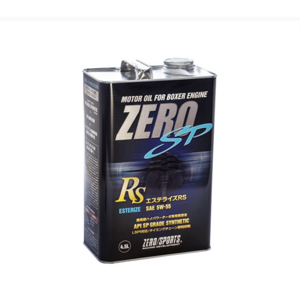 ZERO SPORTS ゼロスポーツ ZERO SP チタニウムエンジンオイル R 4.5L缶 10W-50 お金を節約 - オイル 、バッテリーメンテナンス用品